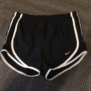 black nike shorts